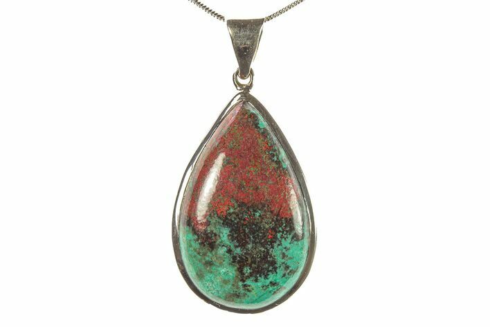 Colorful Sonora Sunset (Chrysocolla Cuprite) Pendant - Mexico #279385